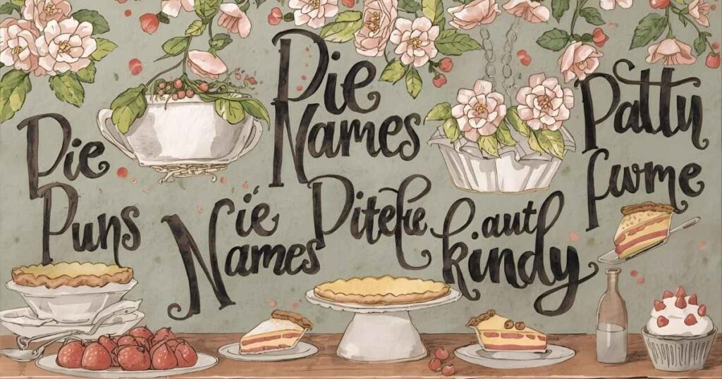 Pie Puns Names