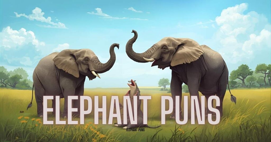 261 Elephant Puns & One Liners: Funny Captions for Instagram, Birthdays, Love & Kids