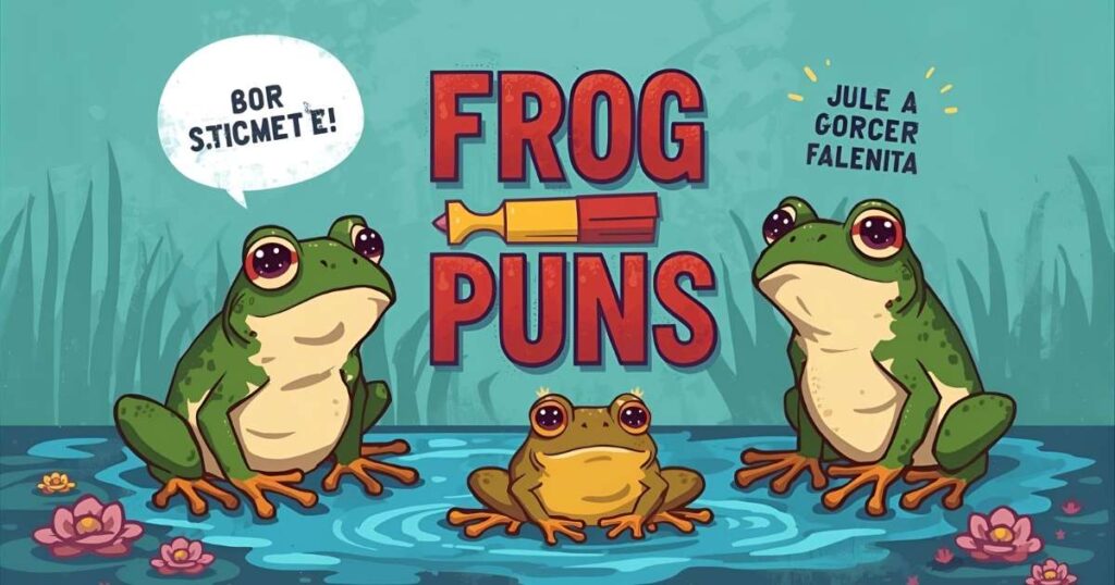 400 Frog Puns: Funny, Cute One-Liners for Birthday & Love Moments