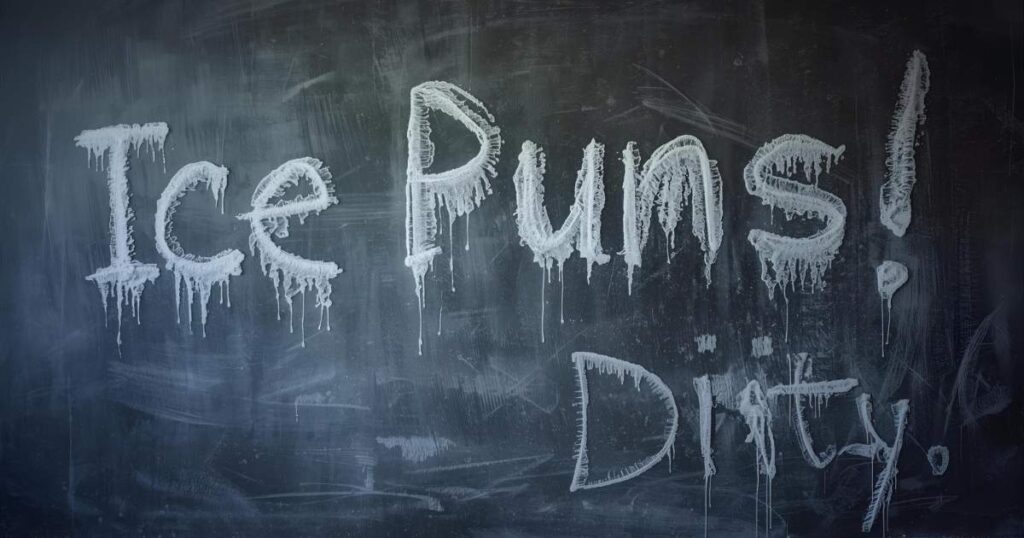 Ice puns dirty