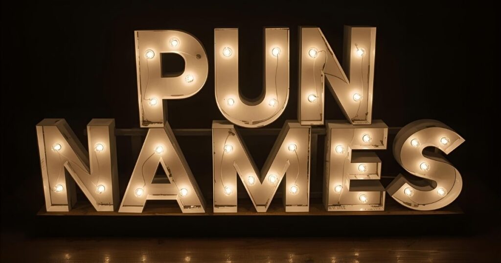 Light Pun Names