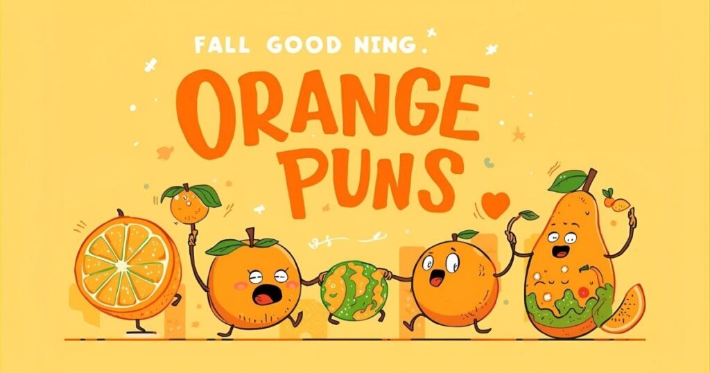 350 Orange Puns: Short, Cute & Funny One-Liner Captions