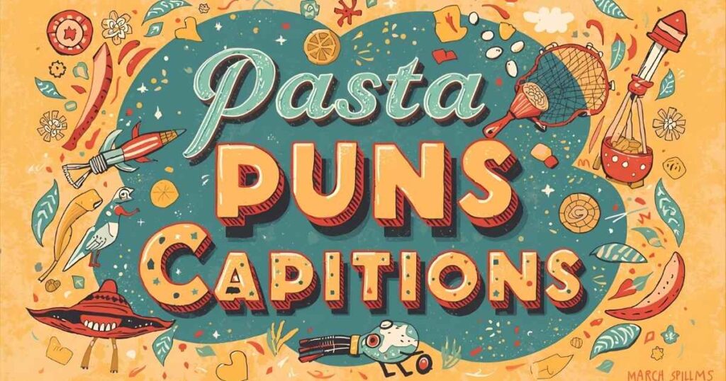 Pasta Puns Captions