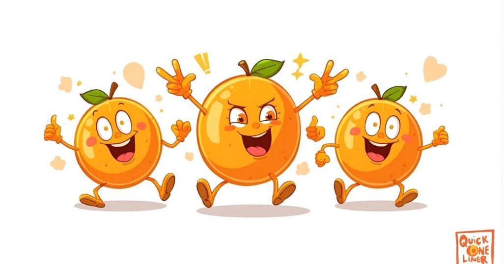 Quick One-Liner Orange Zingers