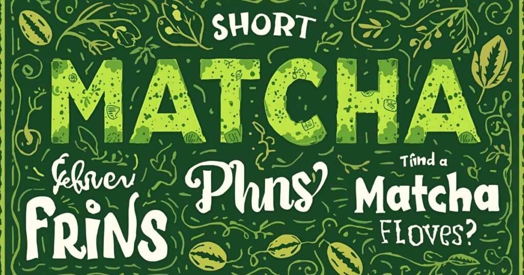 315 short Matcha Puns: Cute Birthday One-Liner Captions for Instagram
