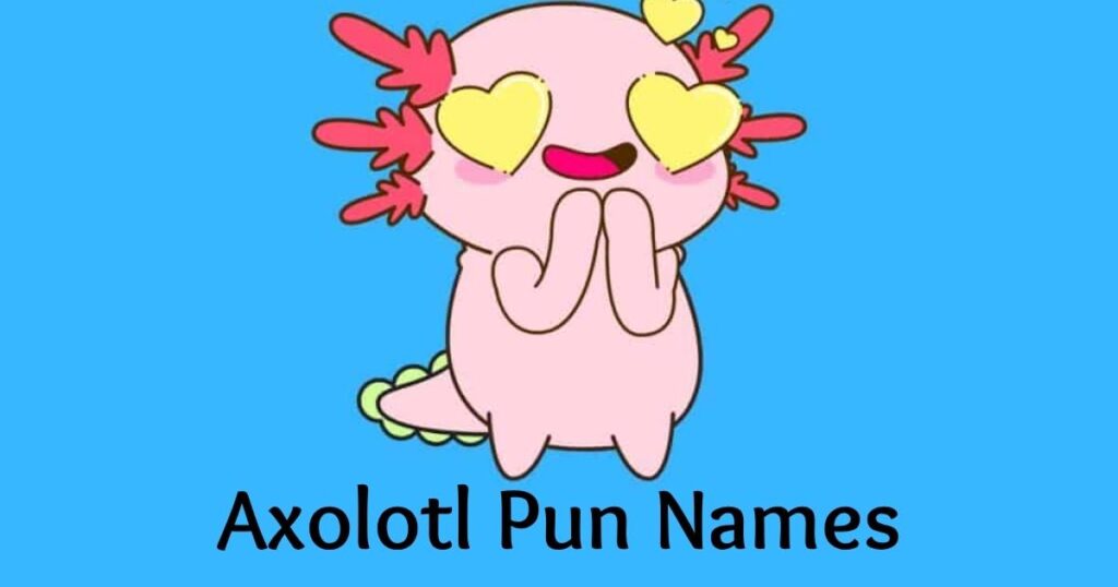 Axolotl Pun Names